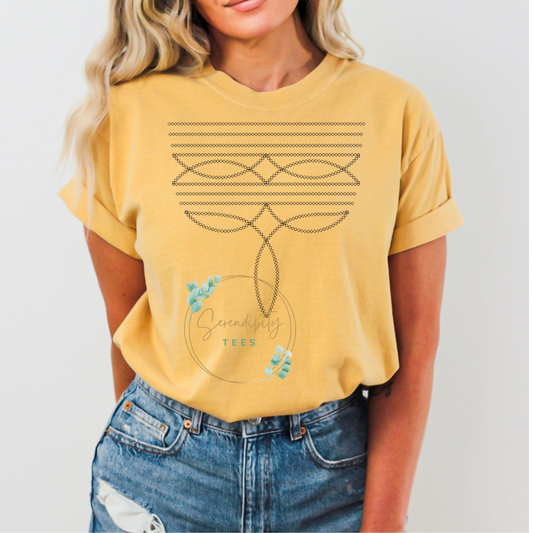 Western Boot Stitch Tee