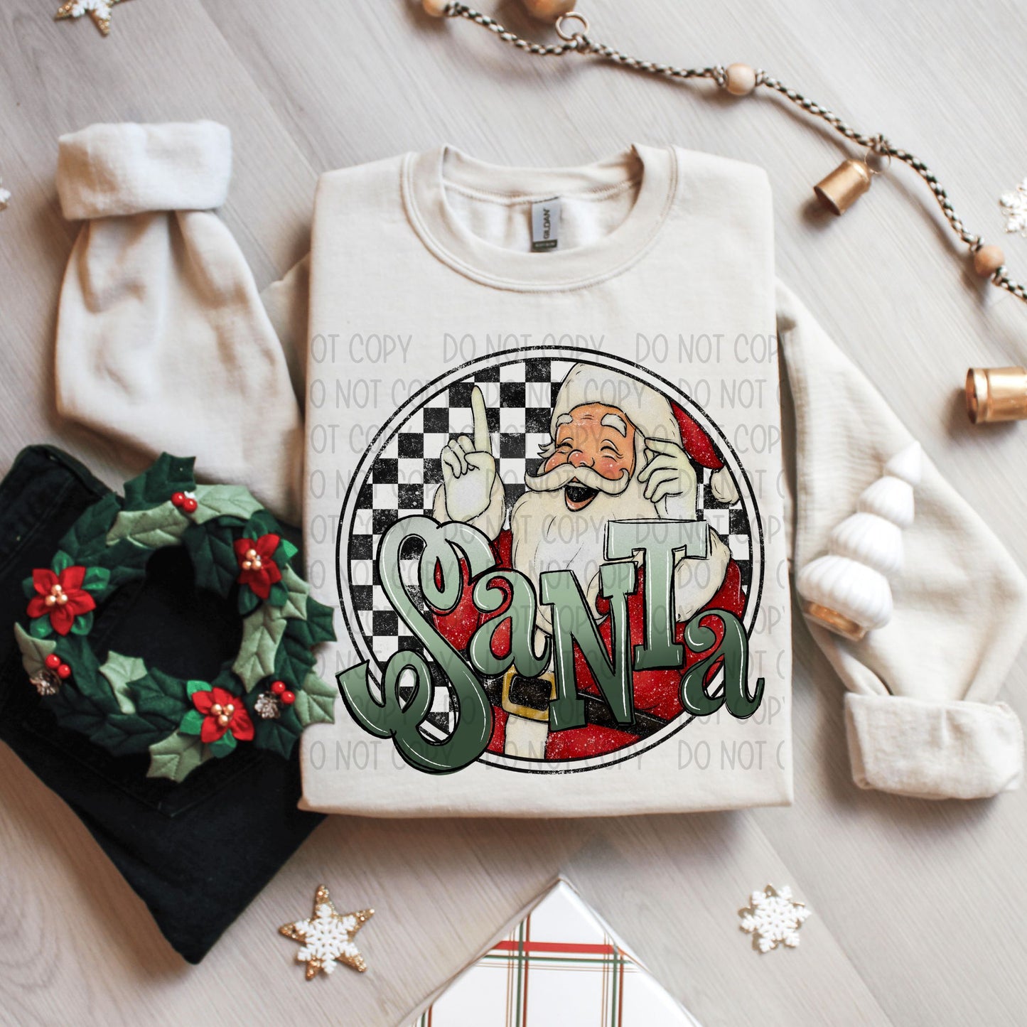 Vintage Santa Sweatshirt