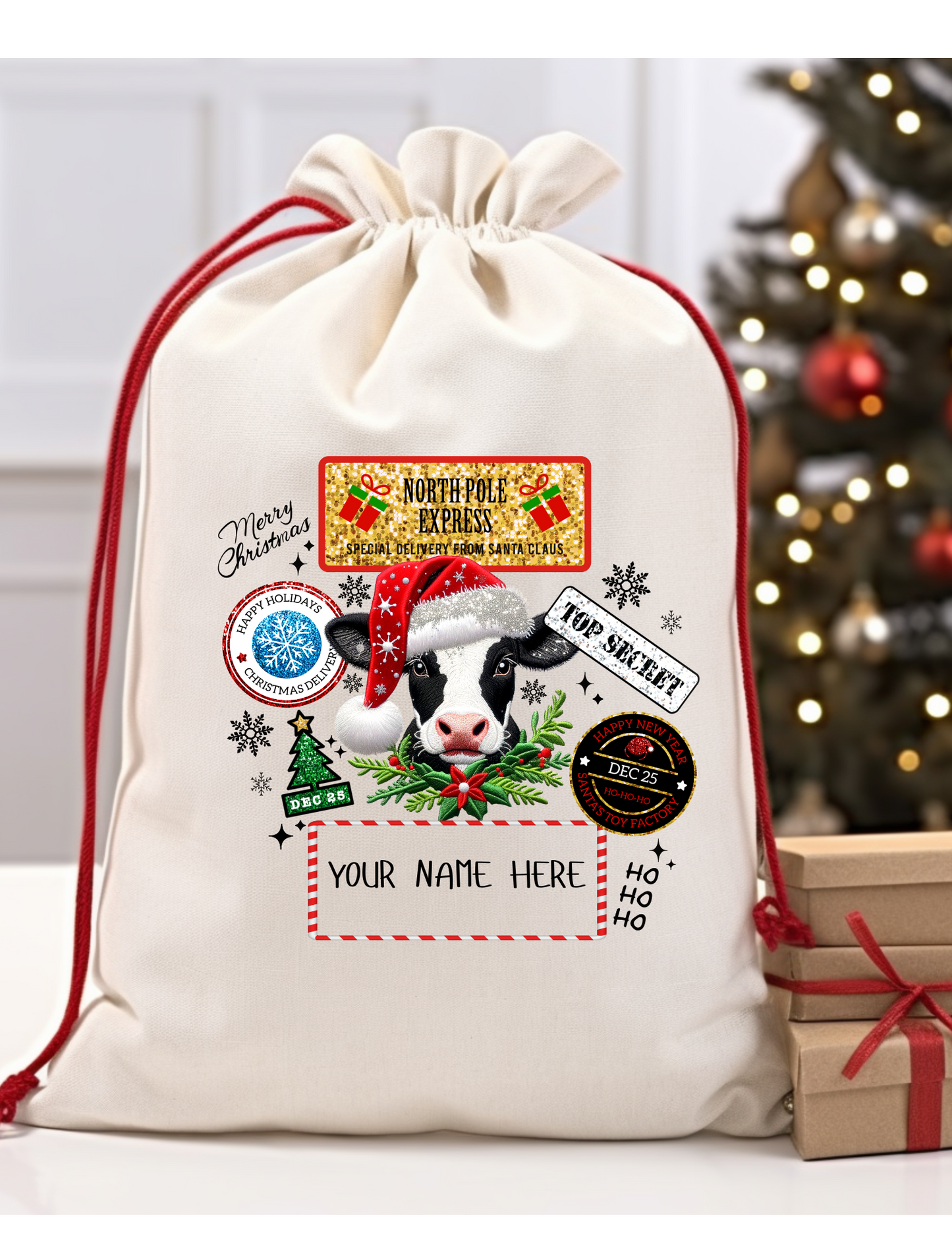 Personalized Santa Sacks