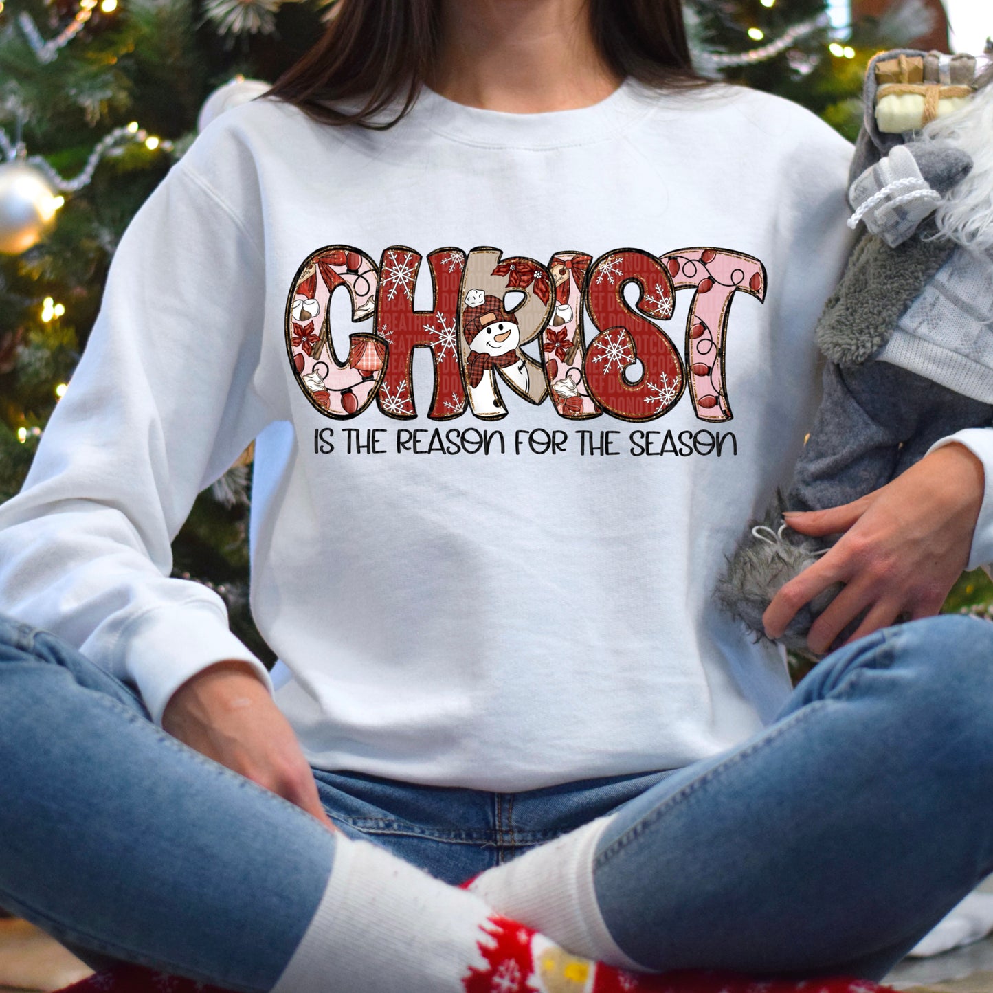 Christ is the reason for season Christmas Sweatshirt