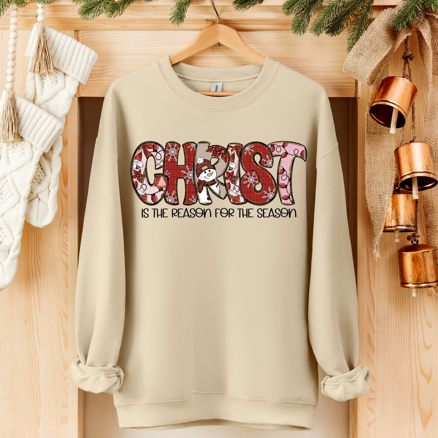 Christ is the reason for season Christmas Sweatshirt