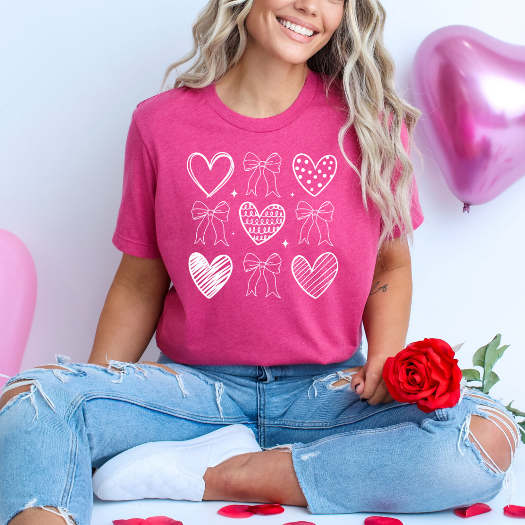 Hearts & Bows Tee