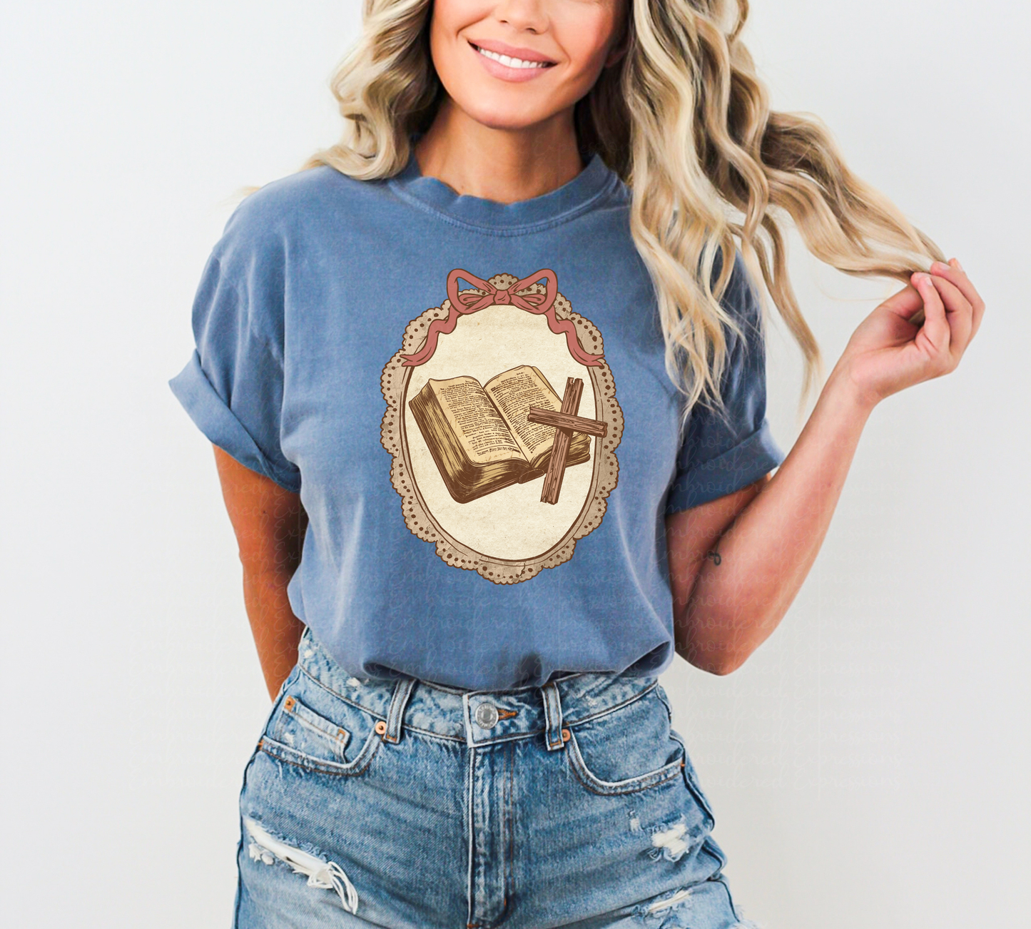 Picture Frame Bible Tee