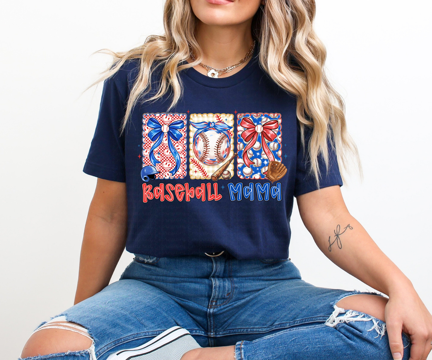 Baseball Mama Tee