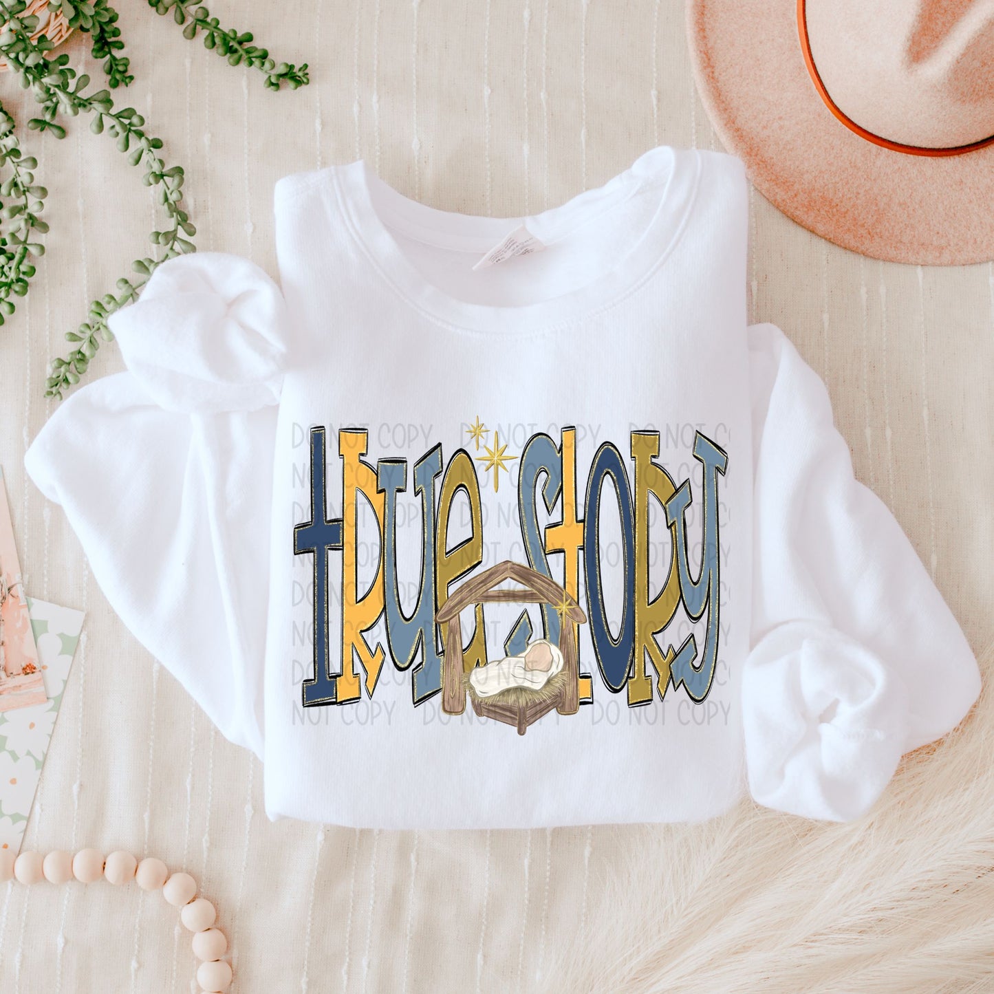 True Story Baby Jesus Long Sleeve Tee