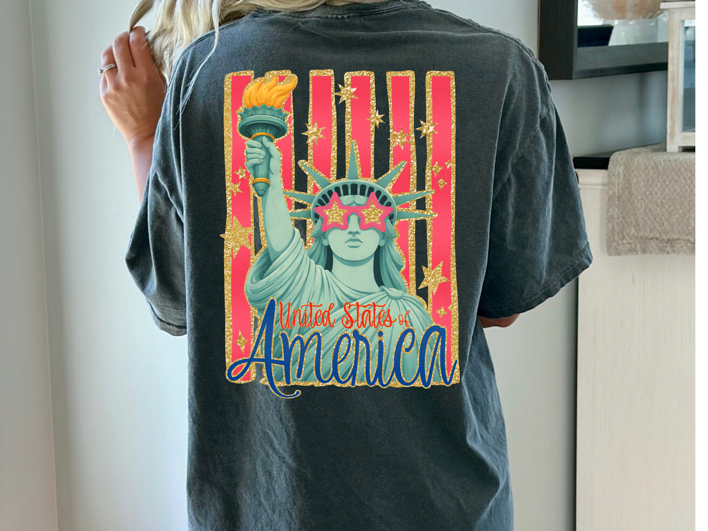 USA Statue of Liberty Tee