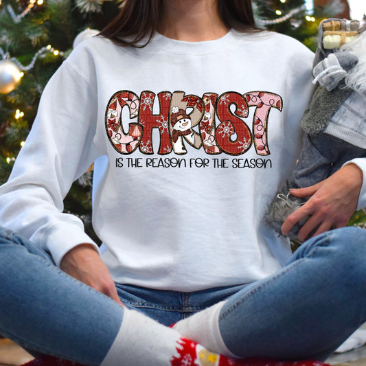 Christ is the reason for season Christmas Sweatshirt