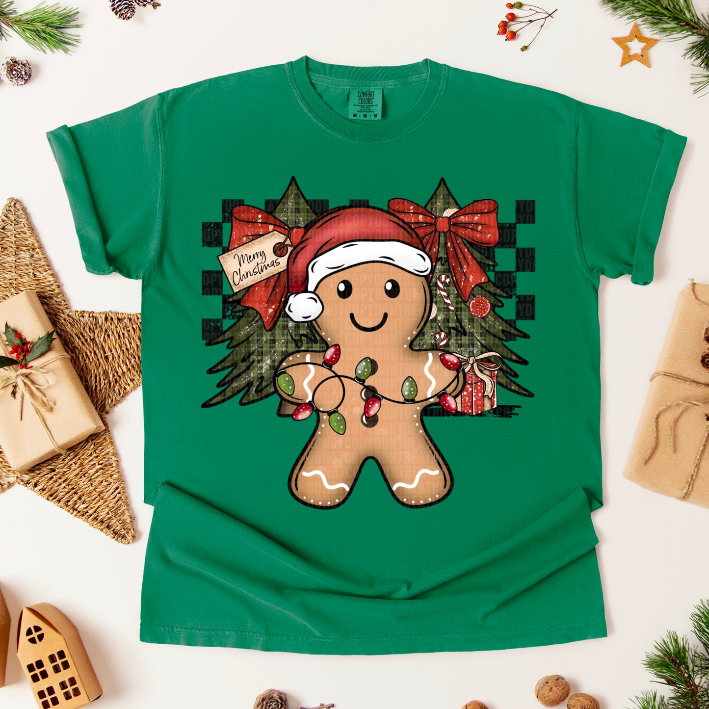 Christmas Gingerbread Tee