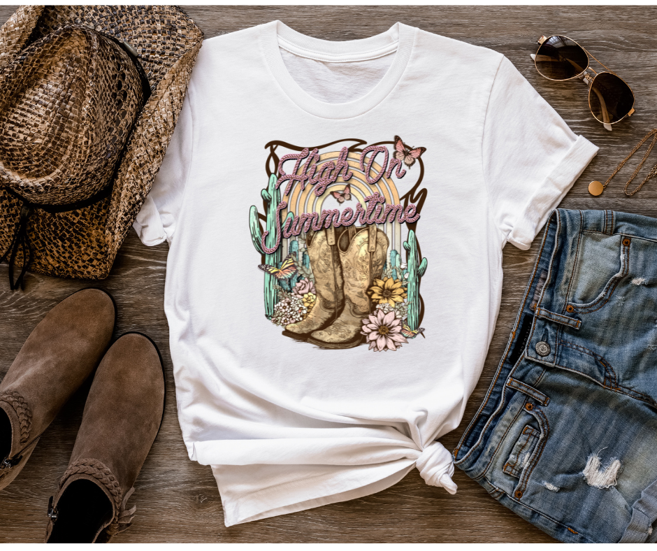 High On Summertime Tee