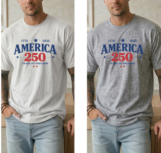 America 250 men’s Tee