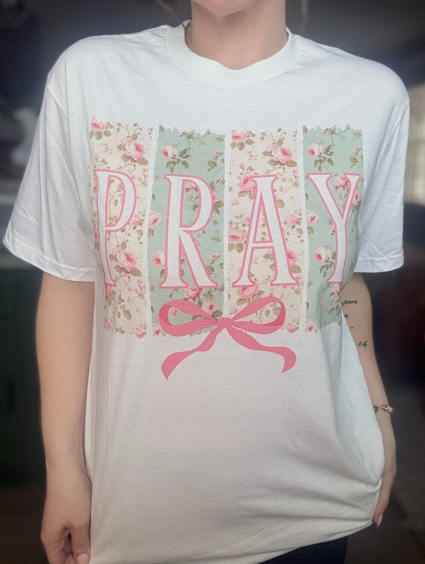 "Pray" Christian Tee
