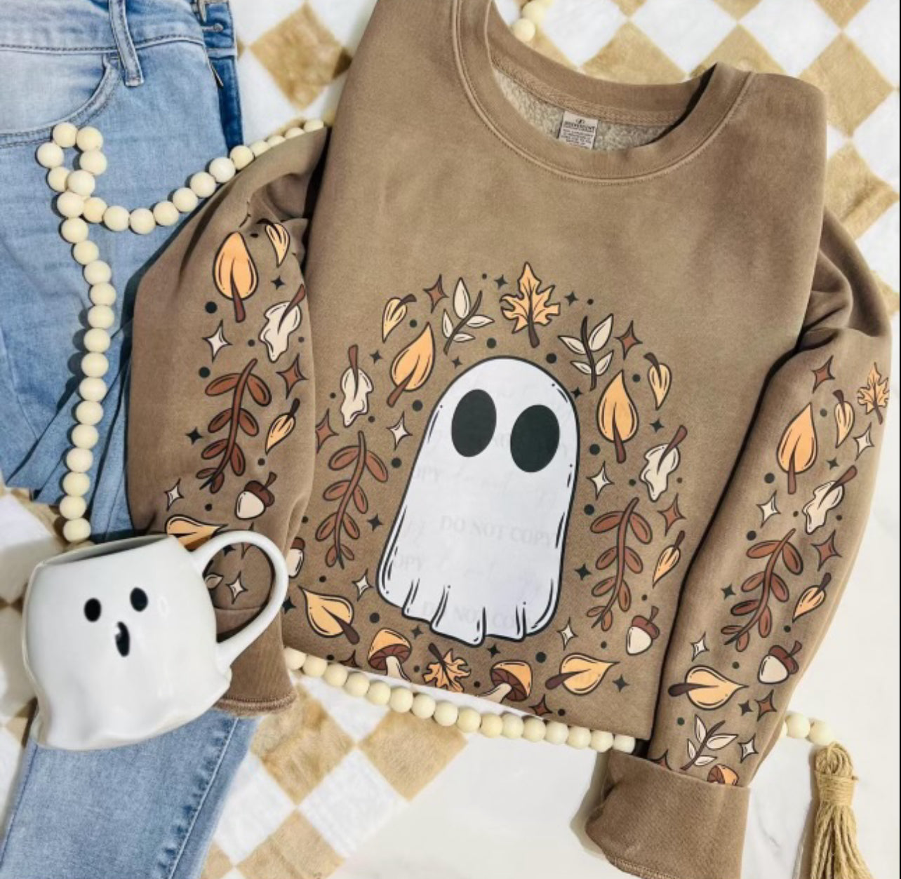 Ghost & Leaves Sweatshirt