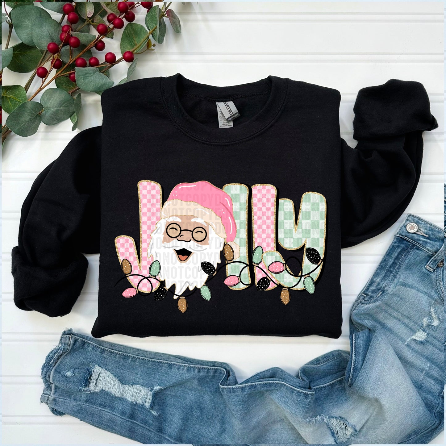 Jolly Santa Sweatshirt