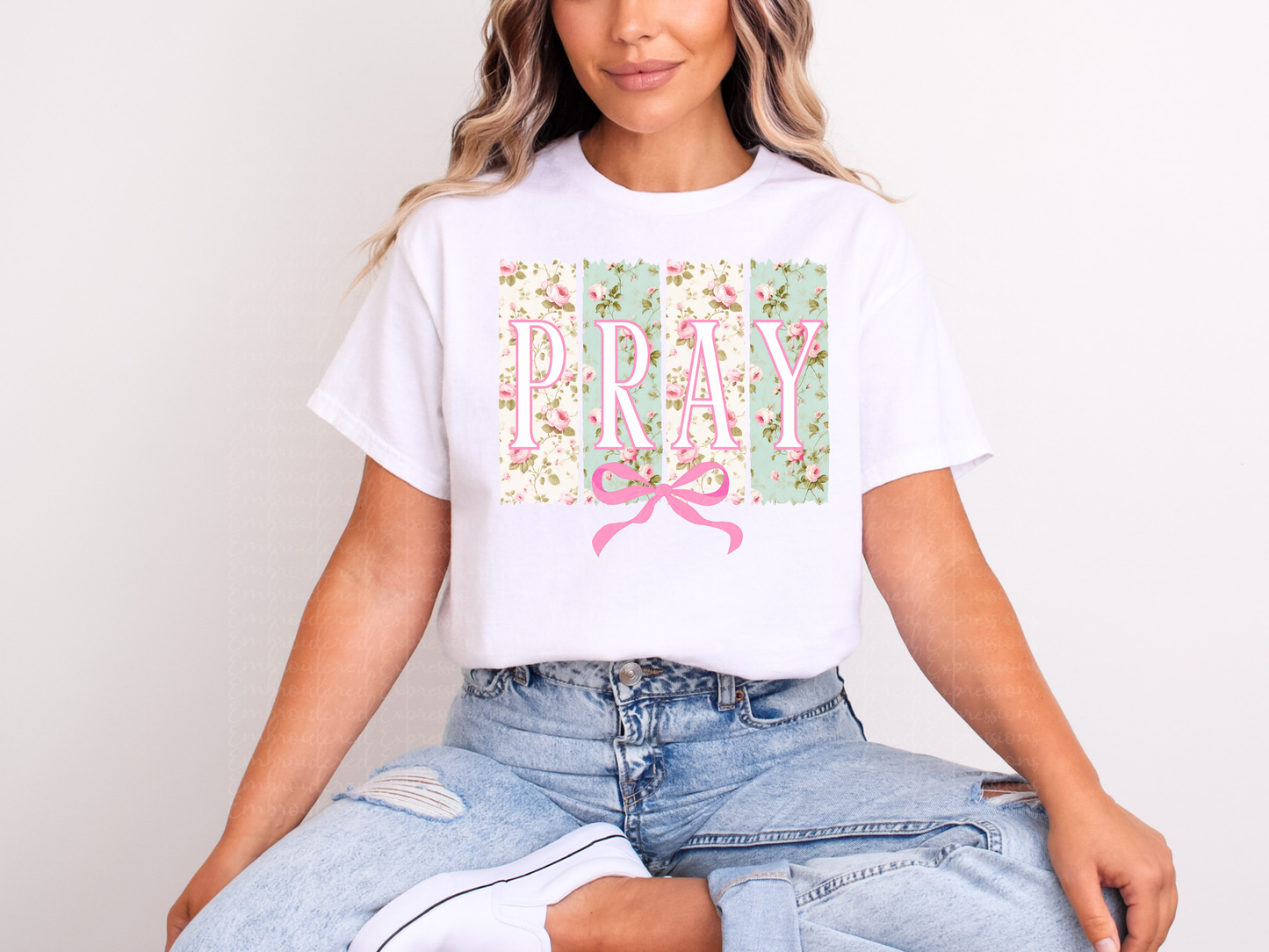 "Pray" Christian Tee