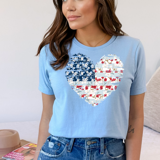 USA heart Tee