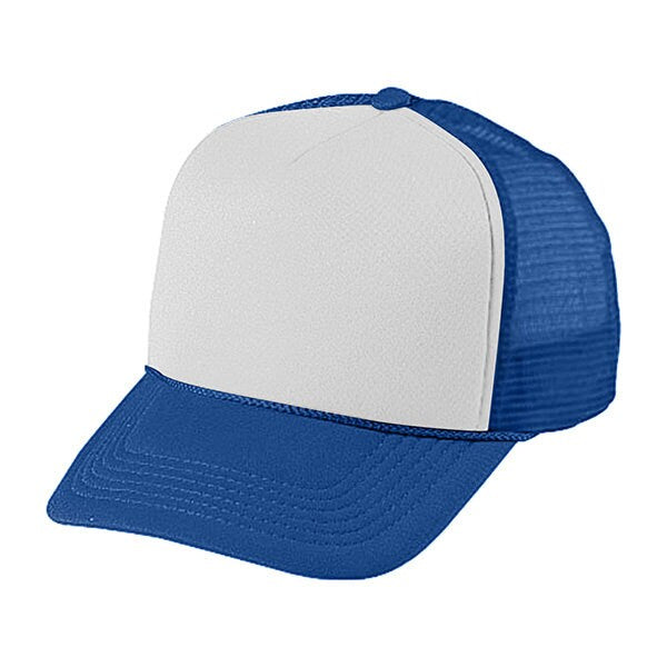 Adult Retro Smiley Face Embroidered Trucker Hat