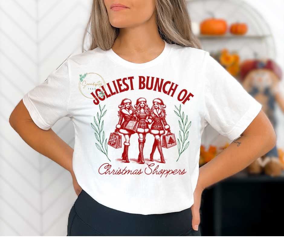 Jolliest Bunch Christmas Tee